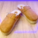 ⁦سابو شتوي مبطّن بالفرو للنساء - نعل عالي Plaka1 Cozy Sabot⁩ - الصورة ⁦2⁩